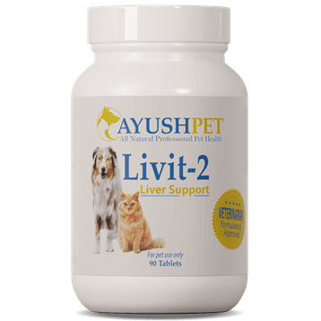 Liver Support Livit 2 Vet Ayush Herbs Supplement - Conners Clinic
