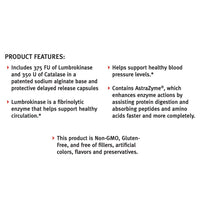 Thumbnail for Lumbroxym - 62 Caps - Advanced Cardiovascular & Circulatory Support U.S. Enzymes Supplement - Conners Clinic