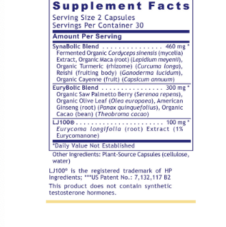 Men's Performance Edge - 60 caps.    * Premier Research Labs Supplement - Conners Clinic