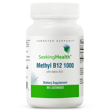 Methyl / Active B12 1000 60 Lozenges    * Seeking Health Supplement - Conners Clinic