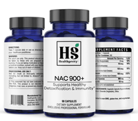Thumbnail for NAC 900+ 90 Caps * Healthgevity Supplement - Conners Clinic