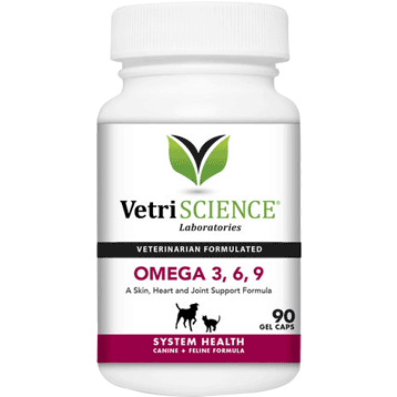 Omega 3, 6, 9 - 90 gels for Pets VetriScience Supplement - Conners Clinic
