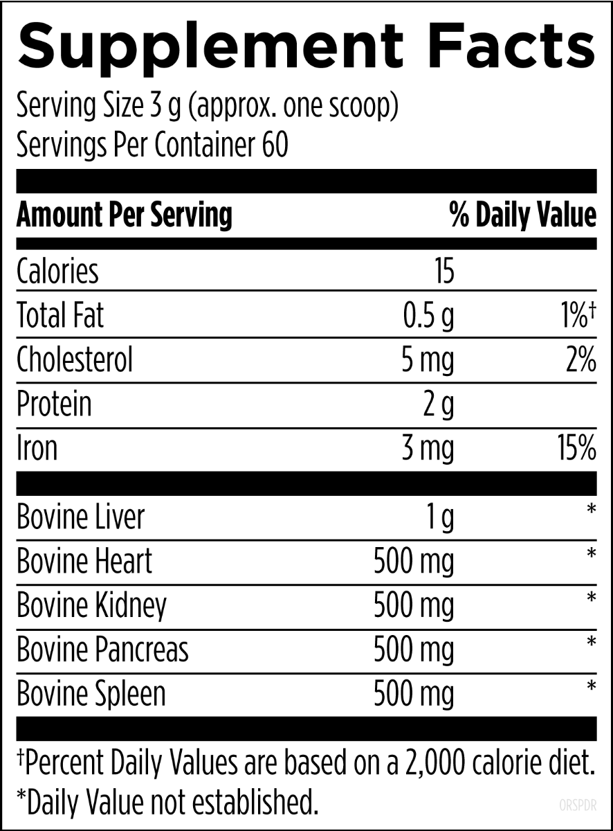 Organ Synergy Powder Designs for Health Supplement - Conners Clinic