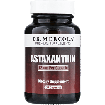 Organic Astaxanthin 12 mg - 30 Capsules    * Dr. Mercola Supplement - Conners Clinic