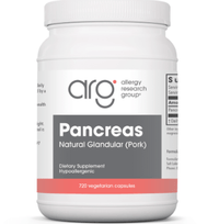 Thumbnail for Pancreas Enzymes (pork) - Dr. William Kelly/Dr. Gonzalez - 720 caps Allergy Research Group Supplement - Conners Clinic