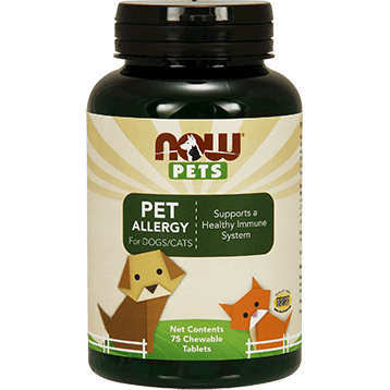 Pet Allergy 75 chew tabs * NOW Supplement - Conners Clinic