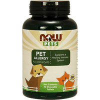 Thumbnail for Pet Allergy 75 chew tabs * NOW Supplement - Conners Clinic