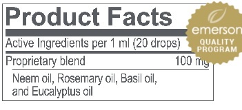 Pet Neem Ear & Skin Drops 2 fl oz Ayush Herbs Supplement - Conners Clinic