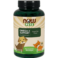 Thumbnail for Pets Omega-3 (Cats & Dogs) 180 softgels * NOW Supplement - Conners Clinic