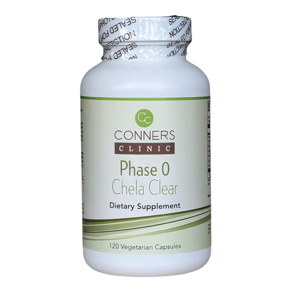 Phase 0 - Chela Clear - 120 caps Conners Clinic Supplement - Conners Clinic