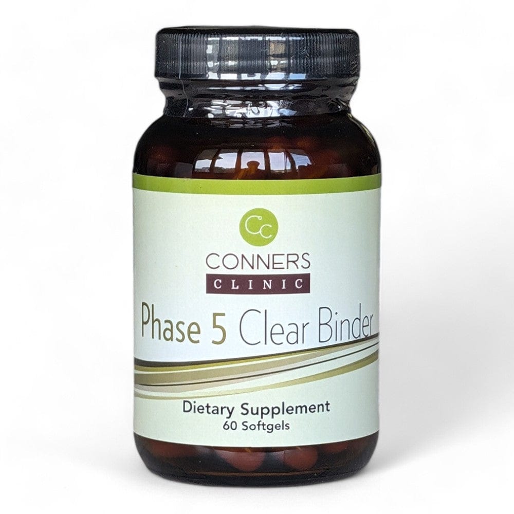 Phase 5 Clear Binder - 60 capsules Conners Clinic Supplement - Conners Clinic