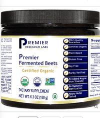 Thumbnail for Premier Fermented Beets - 6.3 oz Container (powder).    * Premier Research Labs Supplement - Conners Clinic