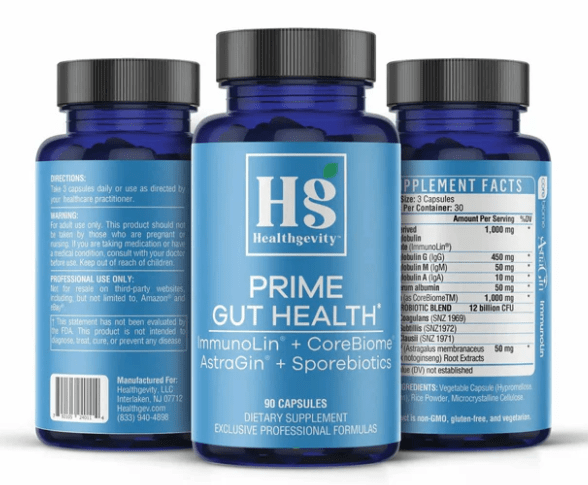 Prime Gut Health Healthgevity Supplement - Conners Clinic