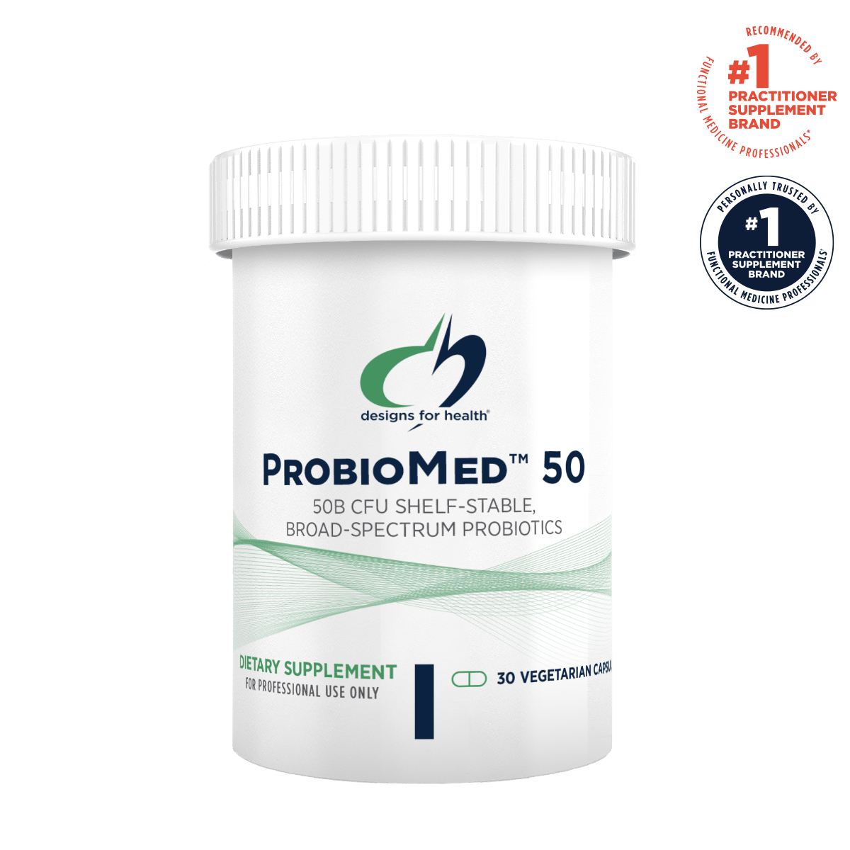 ProbioMed 50 Designs for Health Supplement - Conners Clinic