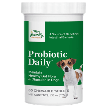Probiotic Daily 60 chew tabs for pets Terry Naturally Supplement - Conners Clinic