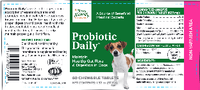 Thumbnail for Probiotic Daily 60 chew tabs for pets Terry Naturally Supplement - Conners Clinic
