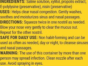 Propolis Nasal Spray 1 fl oz.   * BeeKeeper's Naturals Supplement - Conners Clinic