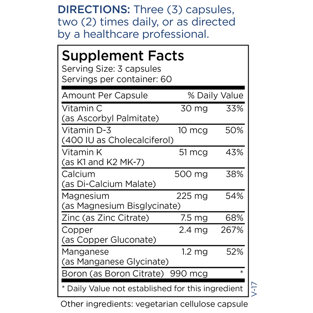 Rebuild® Bone Health Support * Metabolic Maintenance Supplement - Conners Clinic