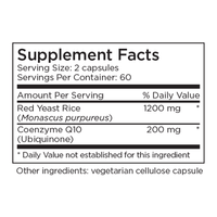 Thumbnail for Red Yeast Rice w/ CoQ10 * Metabolic Maintenance Supplement - Conners Clinic