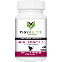 Thumbnail for Renal Essentials Fish Flavor 60 chew VetriScience Supplement - Conners Clinic