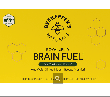 Royal Jelly Brain Fuel (formerly B. Smart) 6 Pack.   * BeeKeeper's Naturals Supplement - Conners Clinic