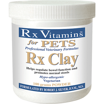 Rx Clay 100 gms for pets Rx Vitamins for Pets Supplement - Conners Clinic