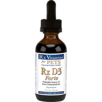 Thumbnail for Rx D3 Forte 2 fl oz for pets Rx Vitamins for Pets Supplement - Conners Clinic