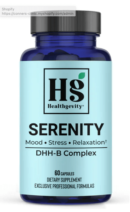 Serenity - 60 capsules Healthgevity Supplement - Conners Clinic