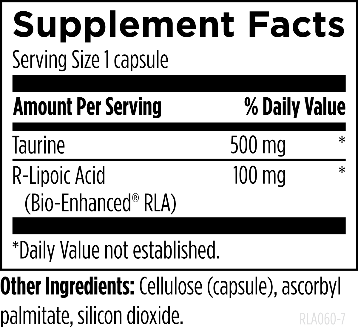 Stabilized R-Lipoic Acid Supreme Designs for Health Supplement - Conners Clinic