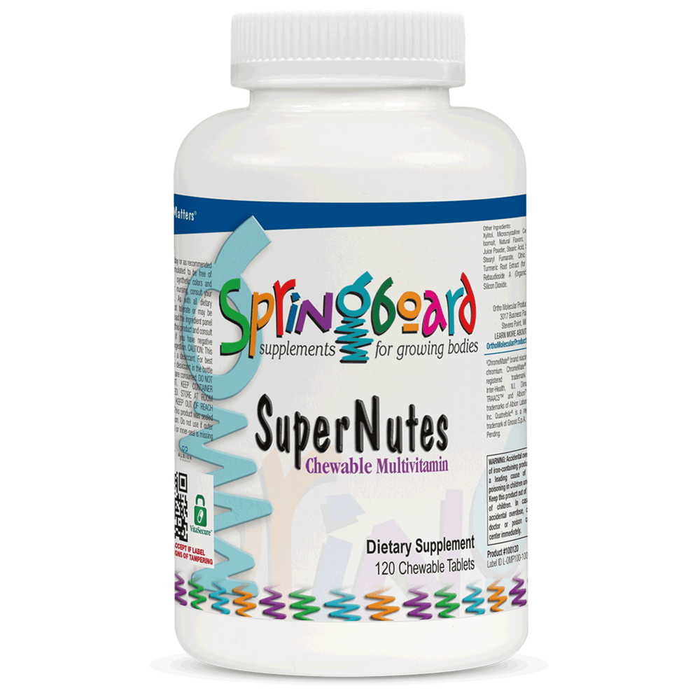 Super Nutes - children's chewable Ortho-Molecular Supplement - Conners Clinic