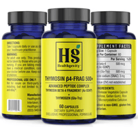 Thumbnail for THYMOSIN BETA-4-FRAG 500+ 60 Caps * Healthgevity Supplement - Conners Clinic