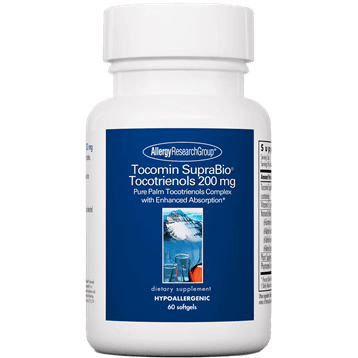 Tocomin SupraBio Tocot 200mg 60 gels Allergy Research Group Supplement - Conners Clinic