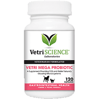 Thumbnail for Vetri Mega Probiotic 120 caps VetriScience Supplement - Conners Clinic