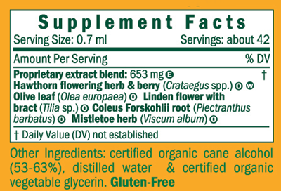 BLOOD PRESSURE SUPPORT 1 fl oz *