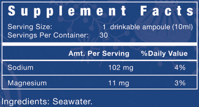 Quinton Hypertonic 30 Servings Quicksilver Scientific Supplement - Conners Clinic