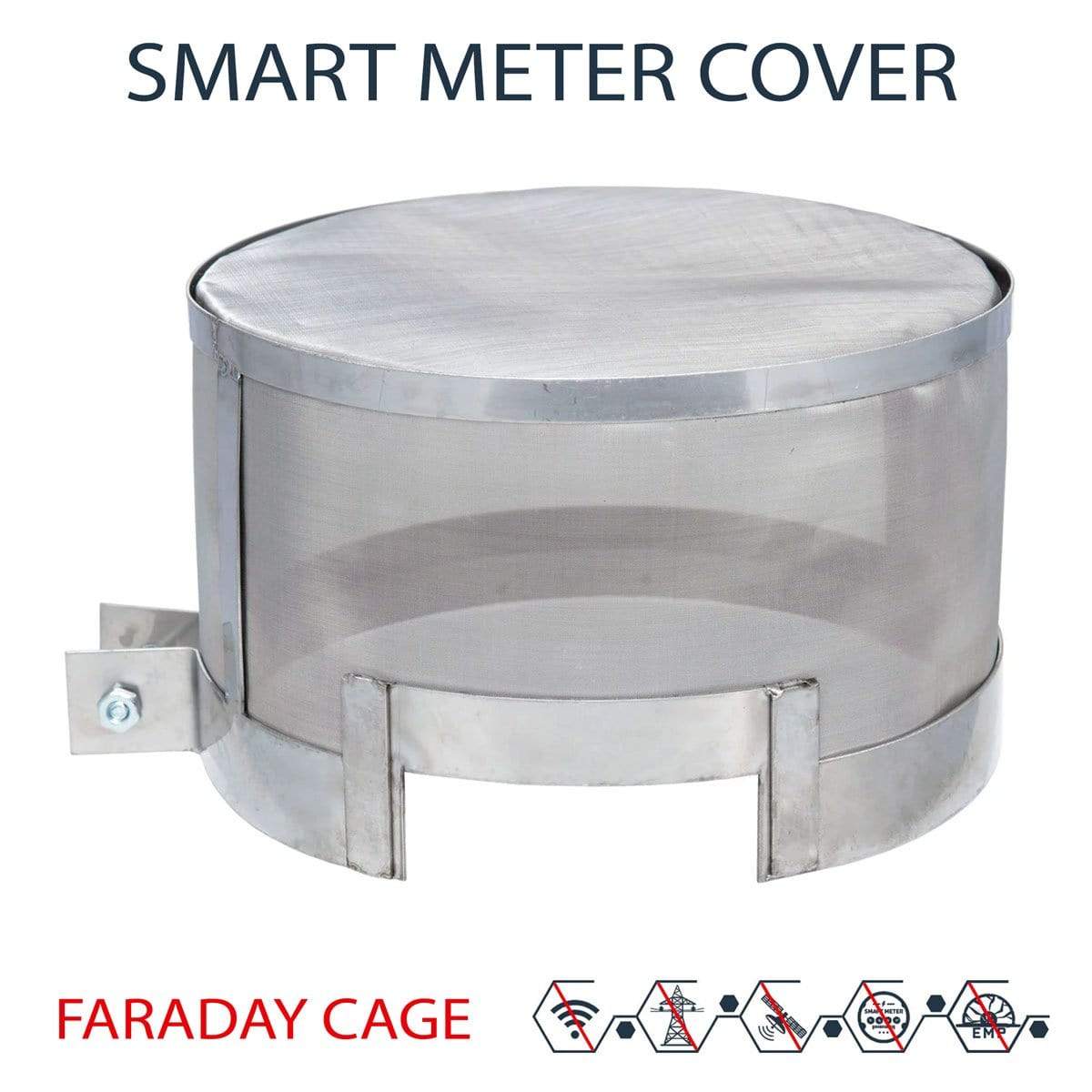 [2021 UPDATED] Smart Meter Cover RF Radiation Faraday Cage Guard for Electric | EMF Blocking Protection Conners Clinic Equipment - Conners Clinic