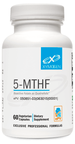 5-MTHF 60 Capsules Xymogen Supplement - Conners Clinic