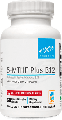 Thumbnail for 5-MTHF Plus B12 Cherry 60 Xymogen Supplement - Conners Clinic