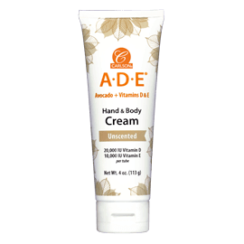 A.D.E Hand & Body Cream Unscented 4 oz Carlson Labs - Conners Clinic