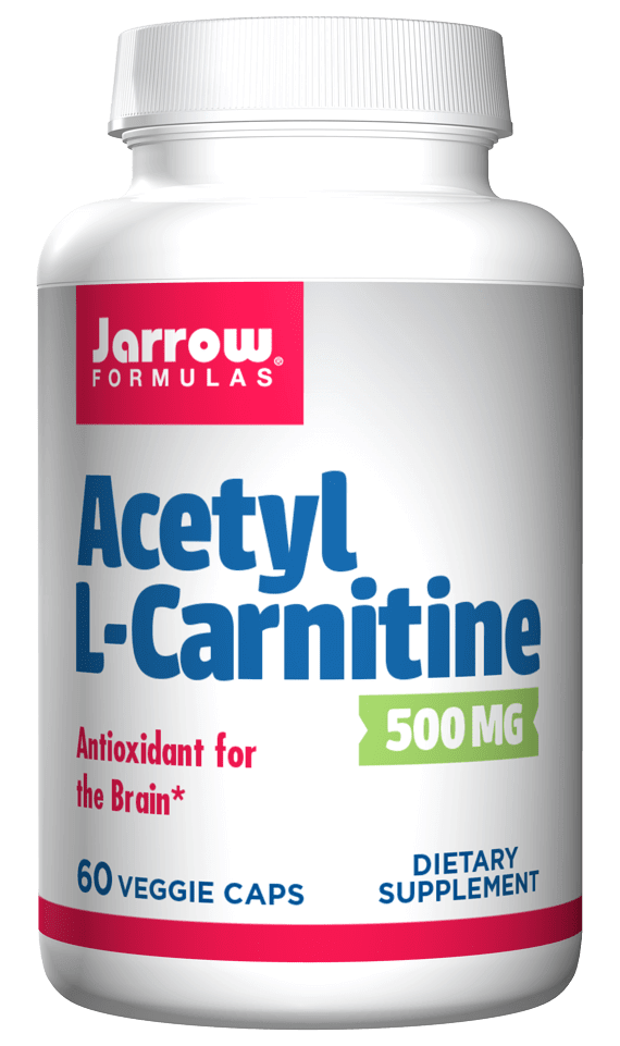 Acetyl L-Carnitine 500 mg 60 Capsules Jarrow Formulas Supplement - Conners Clinic