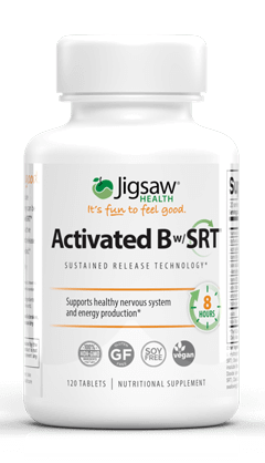 Activated B w/SRT 120 Tablets Jigsaw Health Supplement - Conners Clinic