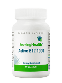 Thumbnail for Active B12 1000 60 Lozenges Seeking Health Supplement - Conners Clinic