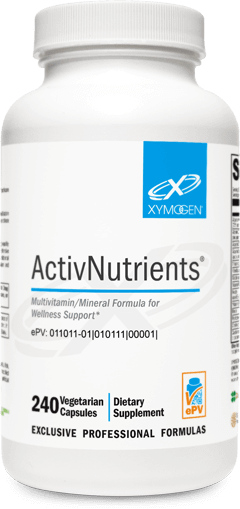 ActivNutrients® 240 Capsules Xymogen Supplement - Conners Clinic