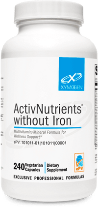Thumbnail for ActivNutrients® without Iron 240 Capsules Xymogen Supplement - Conners Clinic