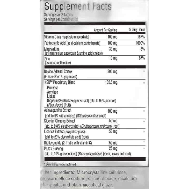 Adaptacin™ 60 Tablets Sanesco Supplement - Conners Clinic