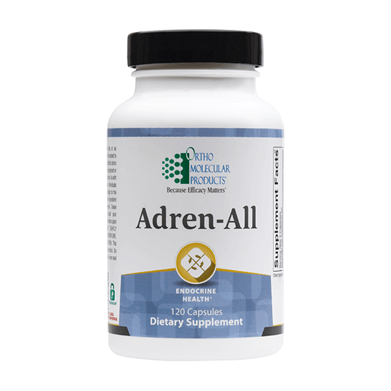 Adren-All - 120 Capsules Ortho-Molecular Supplement - Conners Clinic