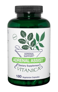 Thumbnail for Adrenal Assist 180 Capsules Vitanica Supplement - Conners Clinic