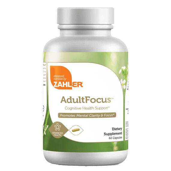 AdultFocus 60 Capsules Zahler Supplement - Conners Clinic