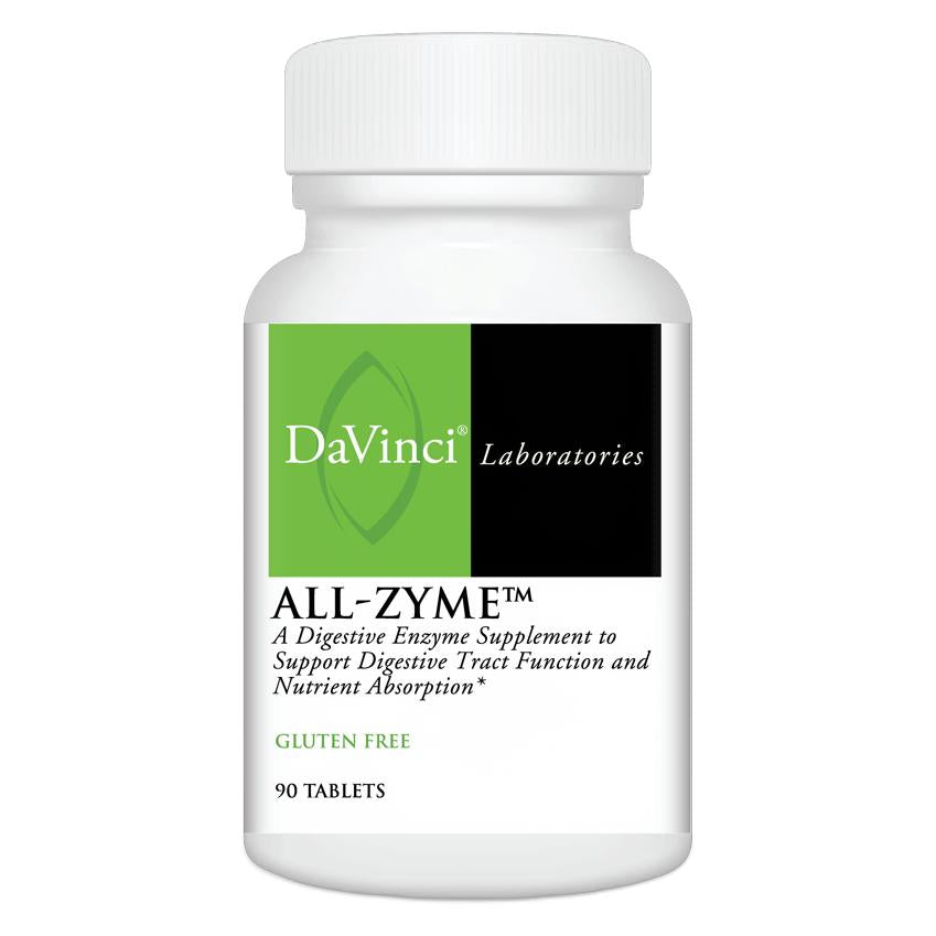 ALL-ZYME 90 Tablets DaVinci Labs Supplement - Conners Clinic