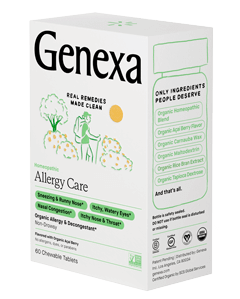 Allergy Care 60 Tablets Genexa Supplement - Conners Clinic